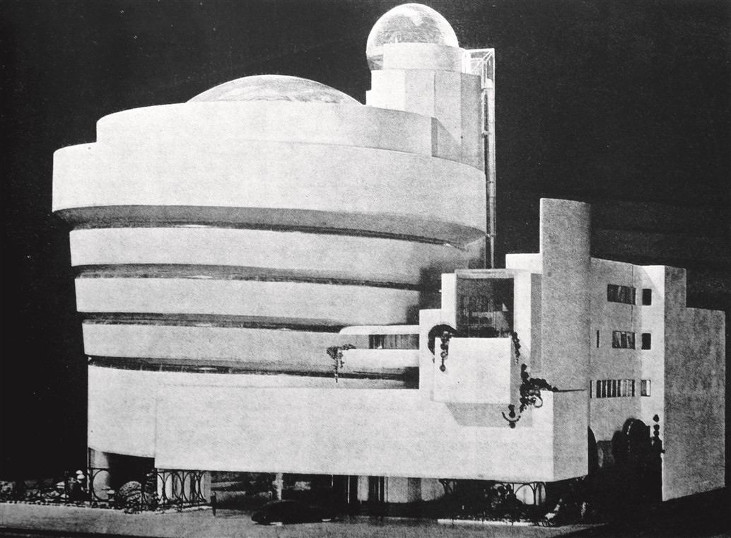 Maqueta del diseño de F. L.