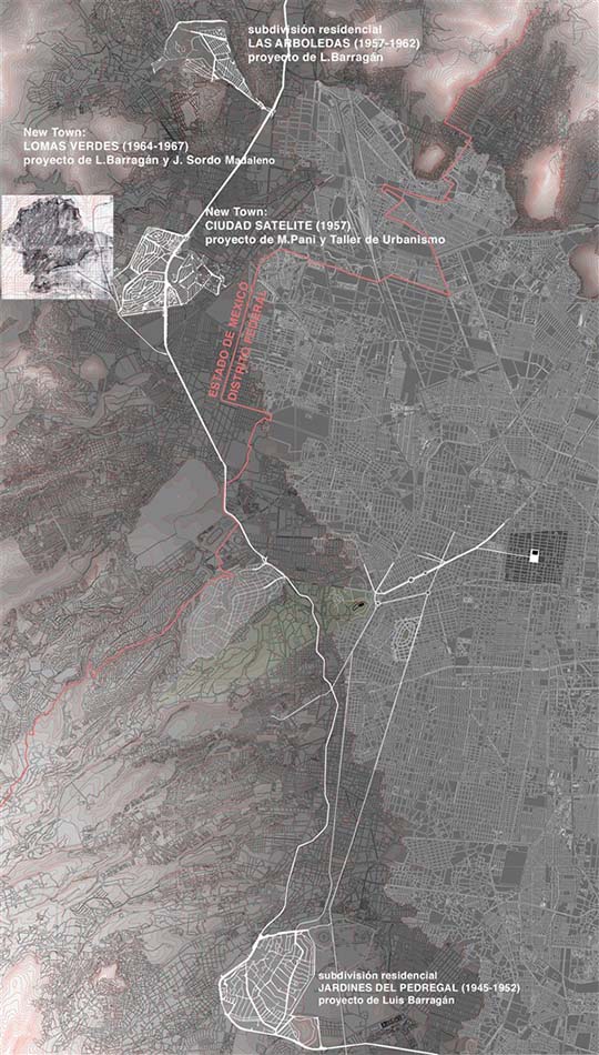 Mapa
del Valle de México