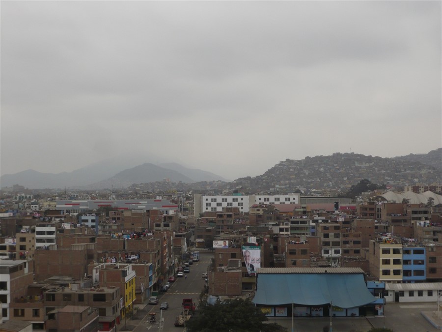 Crecimiento urbano en Lima.