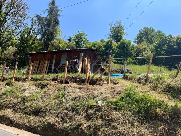 Vivienda con área para cultivo del
municipio de Ixhuacán de los Reyes, Veracruz.