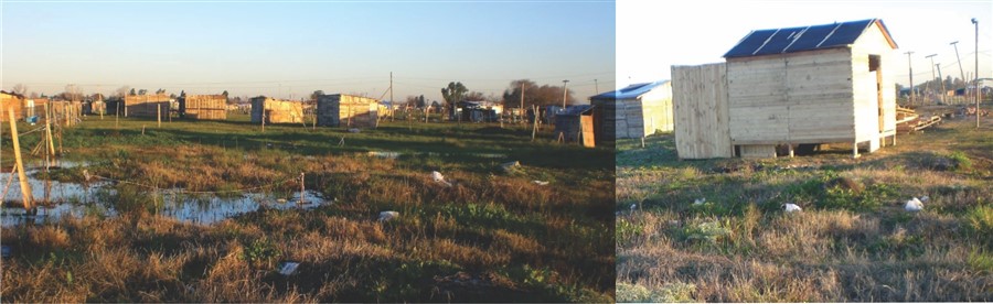  El barrio
a unos meses de la ocupación.