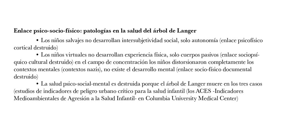 Diagrama VI: Las tres
patologías educativas fundamentales. Estas tipologías se corresponden con las
deficiencias de origen social de los seres humanos dejados solos en la selva,
de las de origen físico en los dejados ante el ordenador horas y horas y las de
origen mental en los sometidos en gulag que se rige por no pienses y haz lo que
te decimos los sabios en el poder: No existen opiniones diferentes válidas solamente
es válida la nuestra, tú eres un judío de raza inferior. 