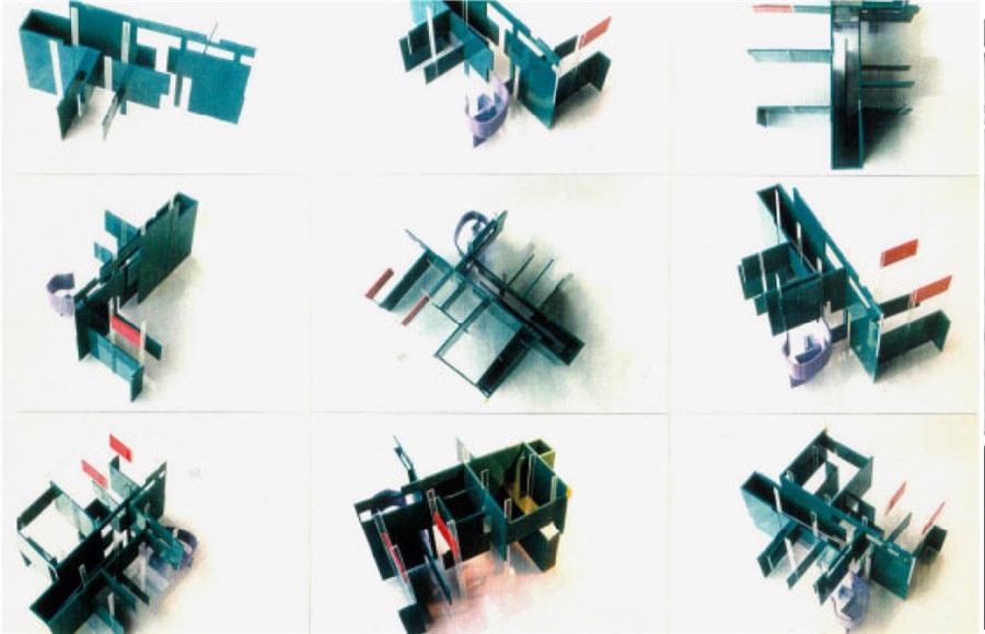Maquetas de
Morfología de la cátedra García Cano. 