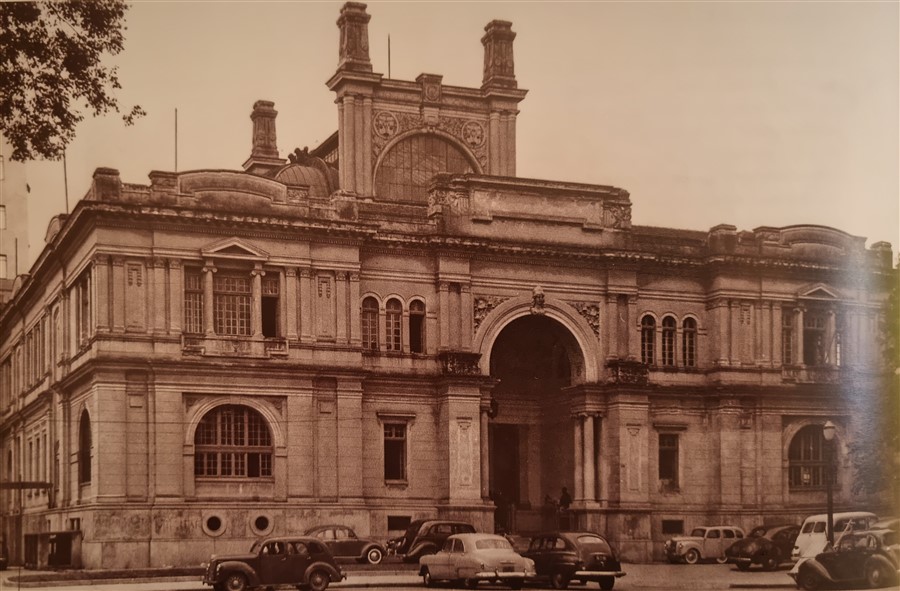 La Escuela Politécnica. Edificio Ramos de Azevedo. C. 1950.