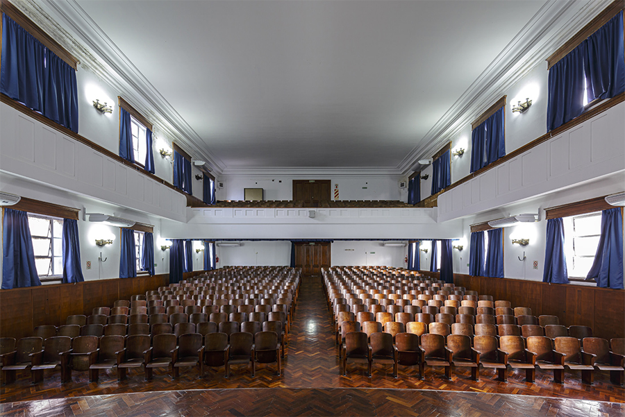 Salón de actos en la actualidad.