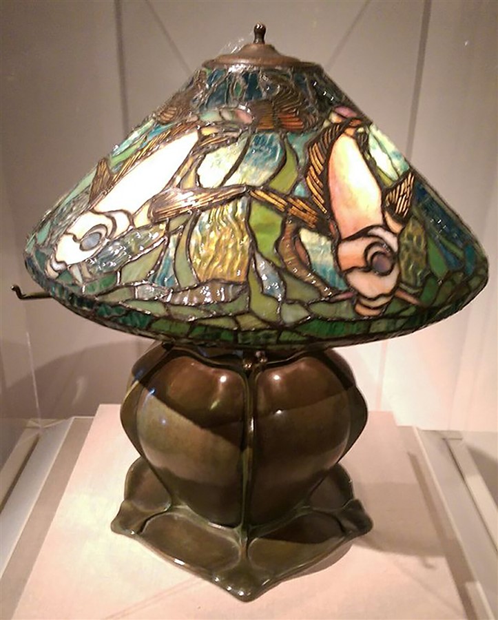 Lámpara Tiffany (Driscoll, 1905).