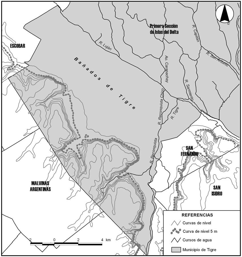 Bañados/humedales continentales de Tigre
