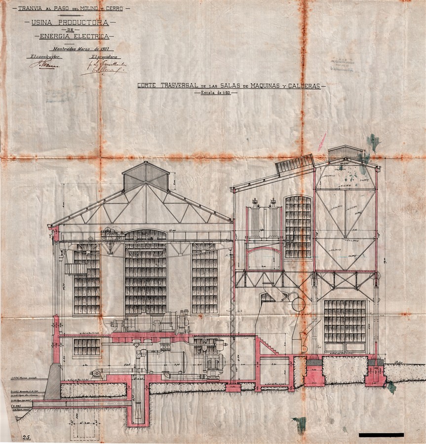 Permiso de Construcci&oacute;n n&ordm;067, a&ntilde;o 1907, Montevideo Uruguay.