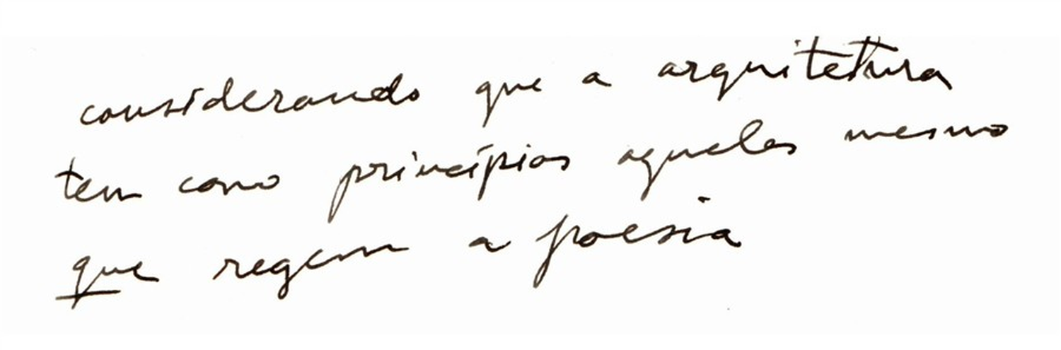 Recorte del manuscrito de Tunga con la respuesta al correo electr&oacute;nico, julio de 2009.