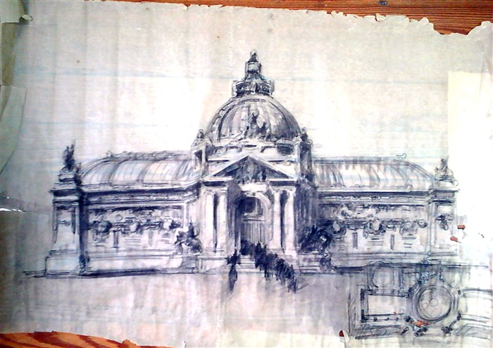 Pabellón Argentino, Exposición Internacional de Río de Janeiro (1922), Alejandro Christophersen.