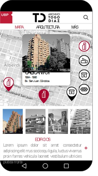 Vinculaci&oacute;n de localizaci&oacute;n con categor&iacute;as y tipos de documentaci&oacute;n disponible.